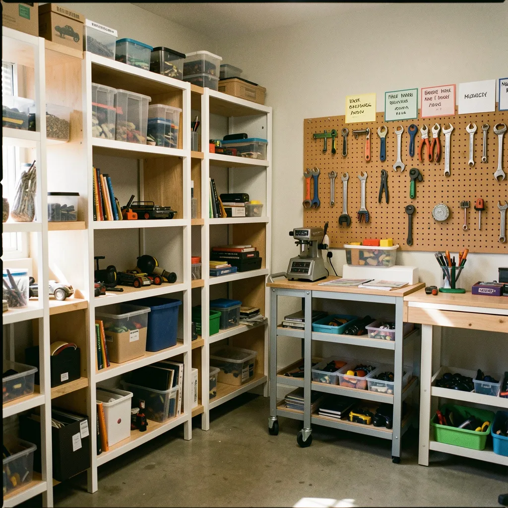 Modular workspace design for multiple activities